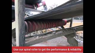 Spiral Idler Roller