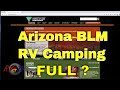 Arizona BLM RV Camping  - Quartzsite/Lake Havasu - April 2020