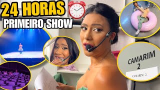 24 Horas No Meu Primeiro Show Mostrei Tudo Abrindo Presentes
