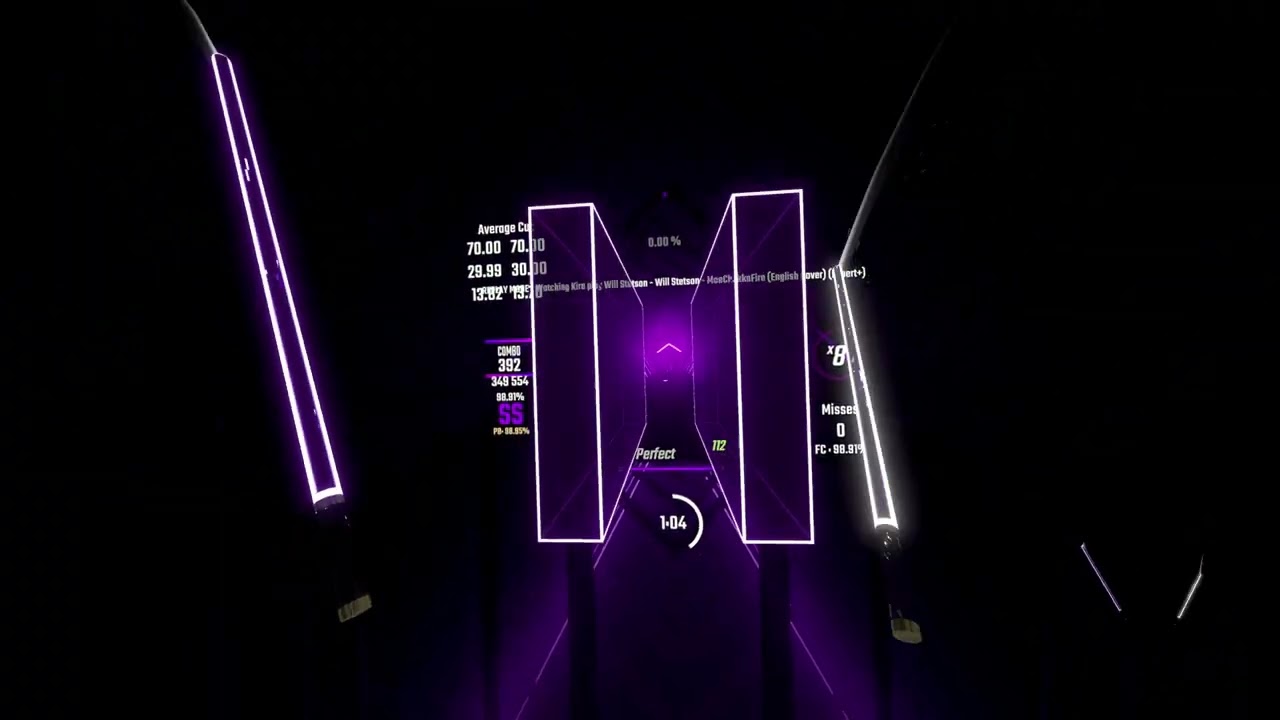 Will Stetson - MoeChakkaFire (English Cover) | Expert+ 98.85%