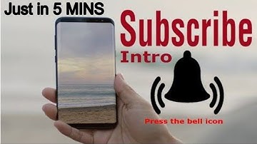 Create Bell Icon and 3D Subscribe Intro For Youtube | Urdu/Hindi Tutorial | Xain TV