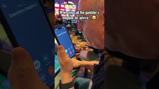 CALLING THE GAMBLER'S HELPLINE FOR ADVICE! #roulette #casino #jackpot