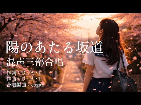 【混声三部合唱】陽のあたる坂道（音取り・伴奏動画特典付き） (卒業式/３部合唱/卒業ソング/中学校/高校/合唱コンクール) -  Do As Infinity
