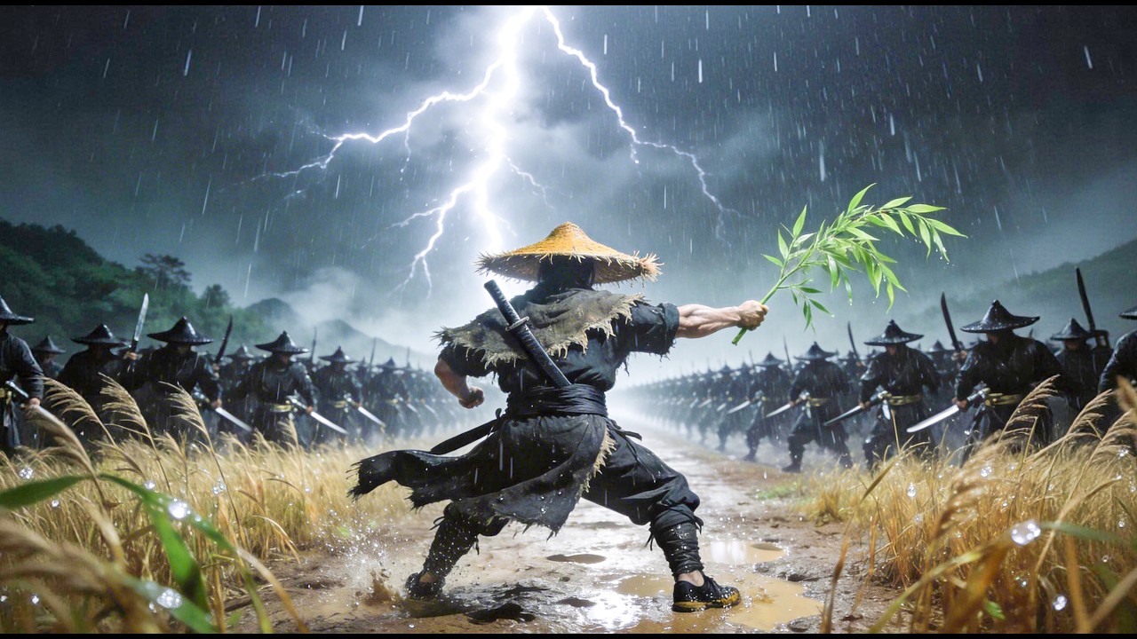 Ganged Up by 1,000 Masters at Once, A Boy Doesn't Back Down—defeated them with a tree branch!