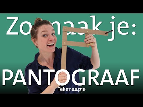 Zo maak je: Pantograaf (ook wel &rsquo;tekenaapje&rsquo;)