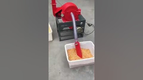 Corn grinding machine #corn #agriculturemachines #farming