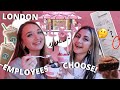 letting *RESTAURANT EMPLOYEES* 
choose WHAT I EAT for 24 hours around London!