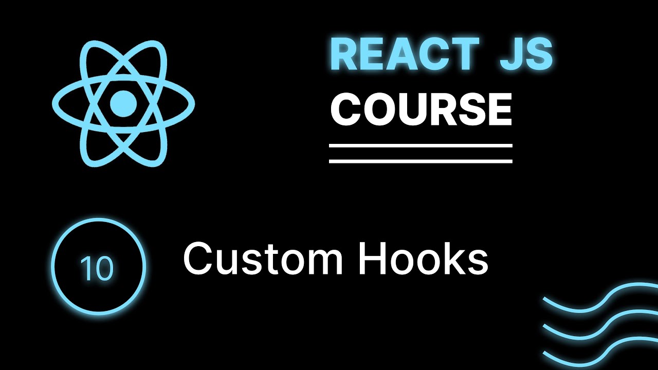 React[10] Custom hooks in react - YouTube