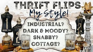 Thrift Flips; FrenchDark & MoodyShabbyIndustrial
