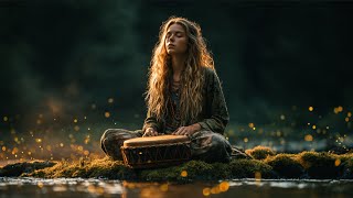 🌲 Morning Forest Healing — Soft Djembe, Water Flow & Warm Frequencies screenshot 5