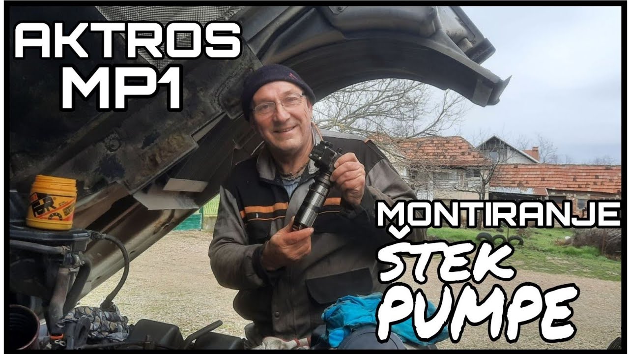 AKTROS MP1 Montaza štek pumpe