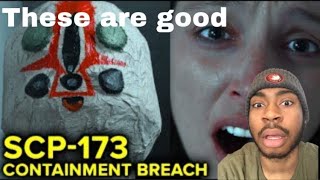 SCP-173 Containment Breach (SCP Live Action Short Film) reaction