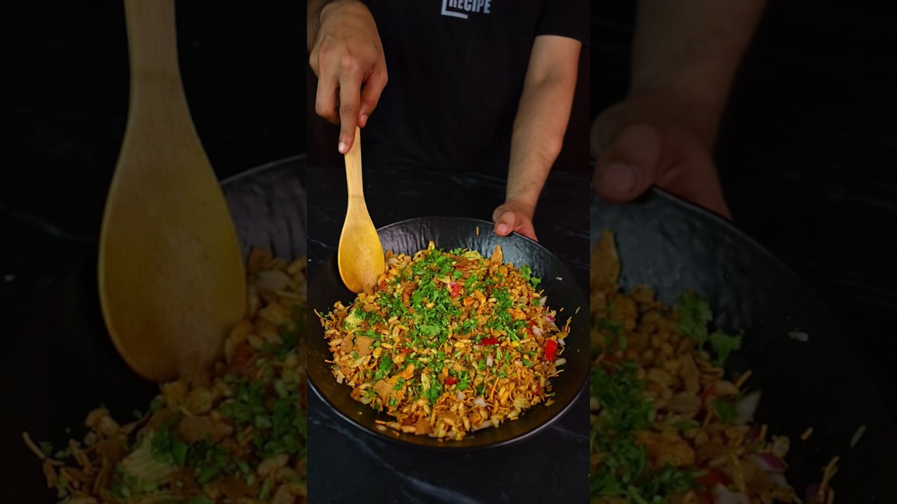 Instant Chips Chaat 😋🤩 #shorts #asmr #asmrsounds #trending #chips #chipschaat #snacks