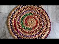 14 inche door mat|| At home || Super easy door mat making || Made by Rumki.