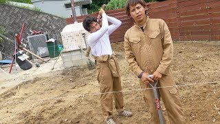 【身近に潜む危険】建築作業してたら危うく…【DIYウッドデッキ#4】