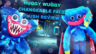 Huggy Wuggy Changeable Face Plush Review