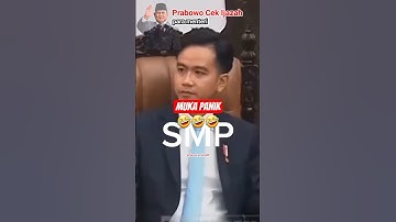 Gibran panik #trending #prabowo #gibran