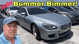 Why Does This BMW Rattle Like A Paint Can? Copart Walk Around 5/20/24