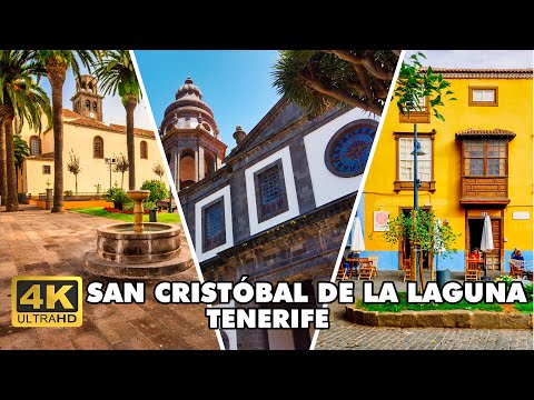 SAN CRISTÓBAL DE LA LAGUNA 🌞 Tenerife Spain 🇪🇸 | Walking Tour [4K UHD]