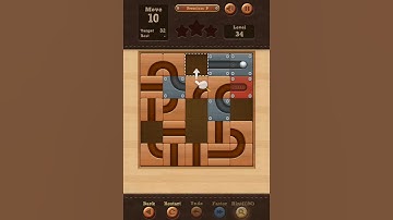 Roll the Ball slide puzzle Premium P Pack Level 34 Solution