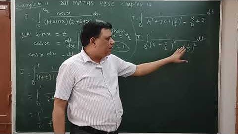 Class 12 rbse solutions maths chapter 10 example 6 / definite integral