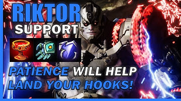 PATIENCE is the KEY to LANDING YOUR HOOKS on RIKTOR! - Predecessor Support Duo Gameplay