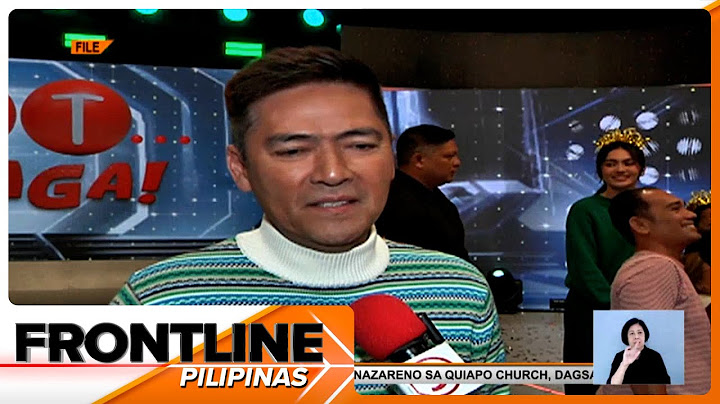 Bossing Vic Sotto, maghahain ng reklamo vs. Darryl Yap | Frontline Pilipinas