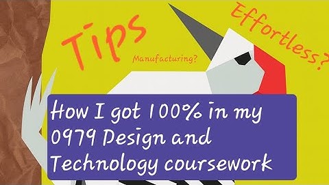 How I Scored 100% in My Cambridge IGCSE 0979/0445 Design & Technology Coursework (Tips You Need!) 