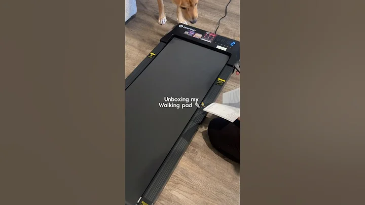 Unboxing my walking pad 👟 #walkingpad #treadmill #workoutathome #steps #fitness
