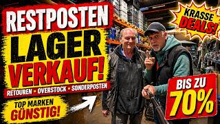 Restposten Lagerverkauf 🔥 Unglaubliche Schnäppchen entdeckt👍Lagererweiterung beim Schnäppchen Ratze👍