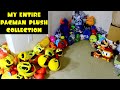 MY ENTIRE PAC MAN PLUSH COLLECTION