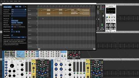 Entrian Sequencers: VCV Rack MIDI File Import Demo