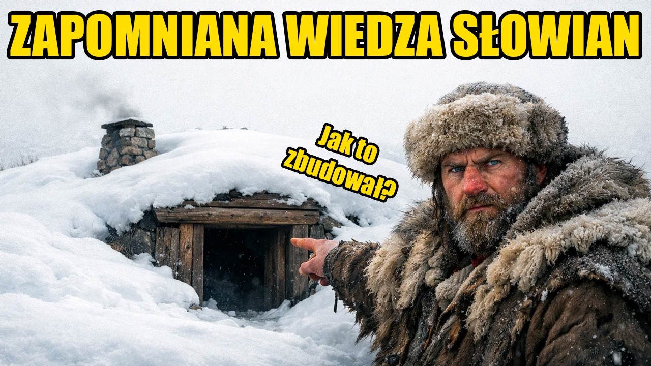 JAK SŁOWIANIE BUDOWALI DOMY KTÓRE PRZETRWAŁY 10-TKI ZIM? 🛖🔨