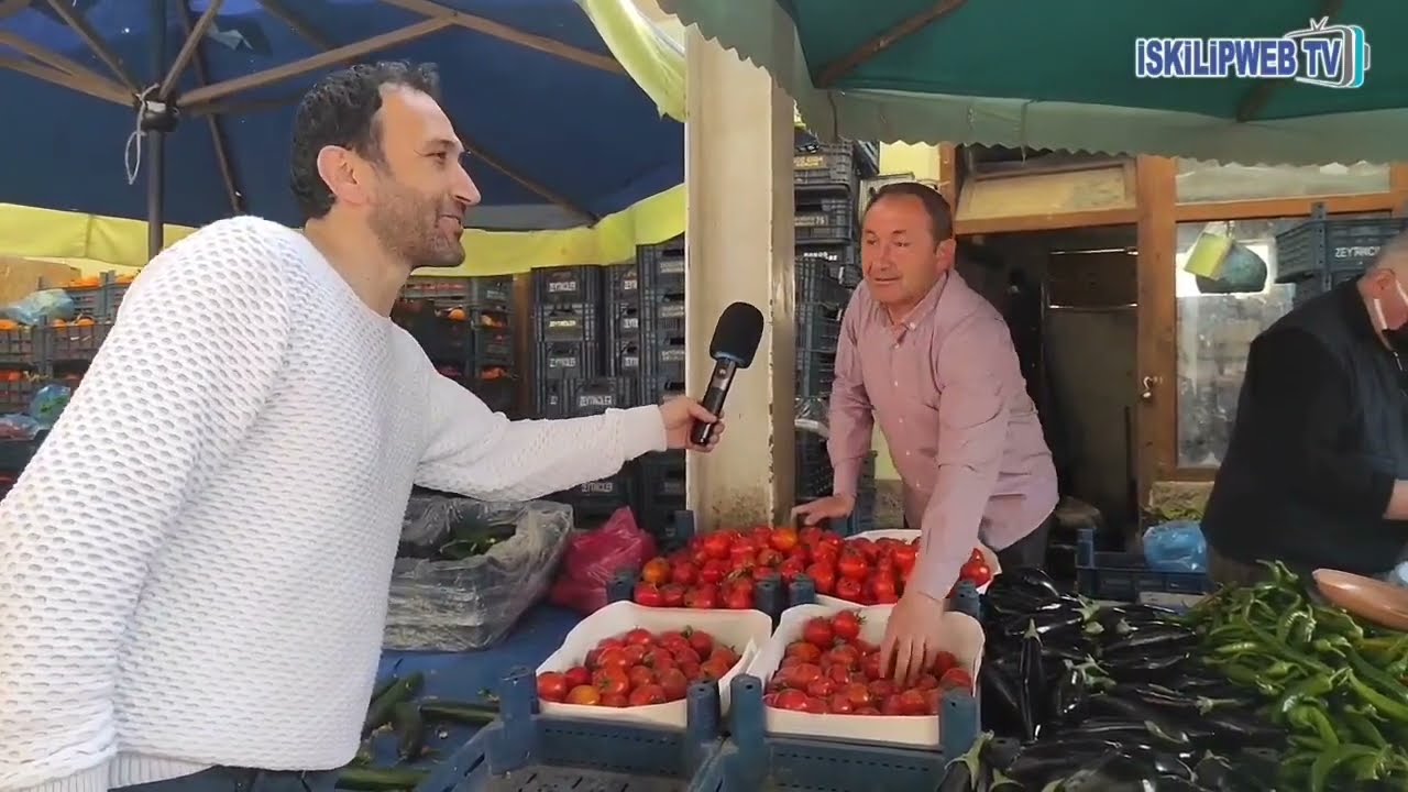 İSKİLİP SEBZE PAZARI RÖPORTAJ