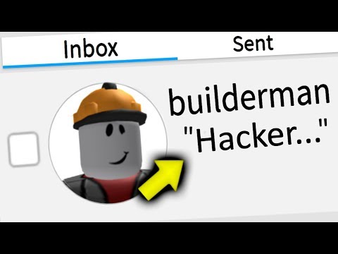 Roblox S Owner Sent Me This Scary Youtube - hack builderman in roblox youtube
