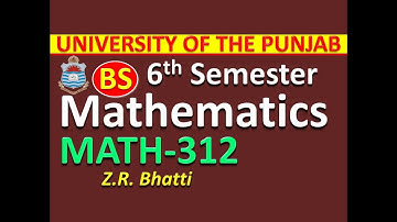 MATH-312, Lecture 18, Orthogonal Eigenfunctions