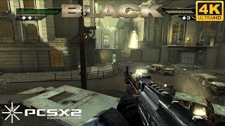 Details Black (2006) PS2 Gameplay 4K 2160p (PCSX2) Update