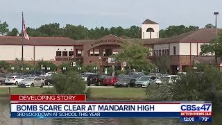 Bomb scare clear at Mandarin High School