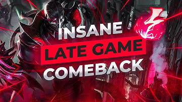 INSANE COMEBACK GAME WIT ZED - Unranked To Challenger Part 13 l 420WeabooSlayer