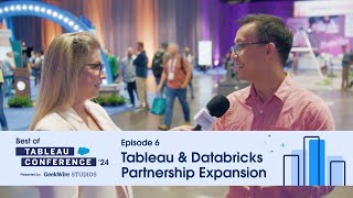 Best of Tableau Conference '24: Tableau & Databricks Partnership Expansion by GeekWire 21,175 views 3 weeks ago 3 minutes, 8 seconds
