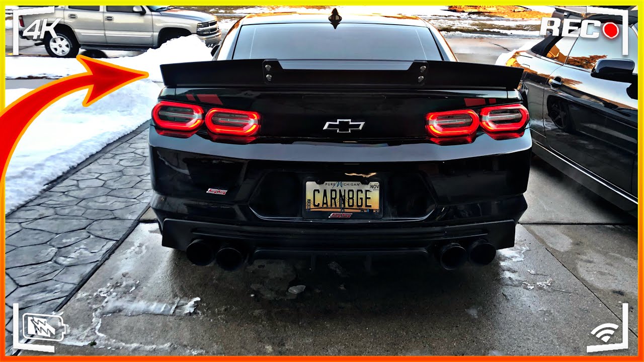 Installing my 2021 Camaro SS drake muscle wicker bill