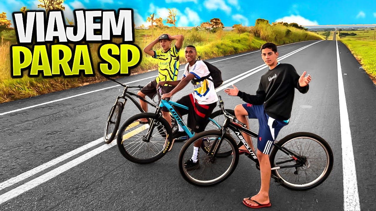 VAMOS FAZER UMA VIAJEM DE BIKE PARA SP