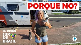 ☀SUR DE BRASIL EN OTOÑO...-No pensamos que era así 😱! RÍO GRANDE DO SUL-BRASIL🐕‍🦺Rodando donde Sea🚐🚐