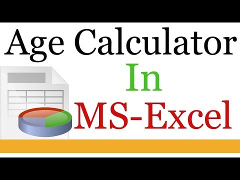 Excel Magic tricks #4 : How to use DATEDIF function in Ms-Excel?(Age Calculator)