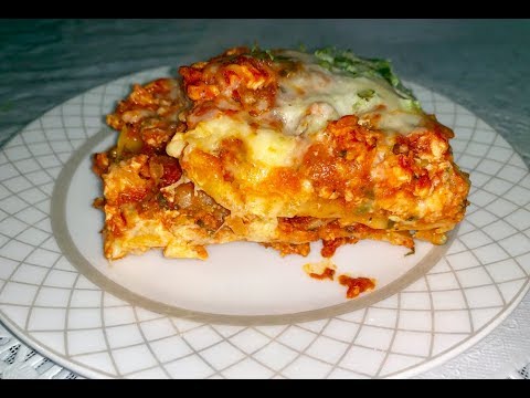 Easy Chicken Lasagna recipe - YouTube