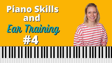 Piano Skills and Ear Training #4 - learn chords on the piano!