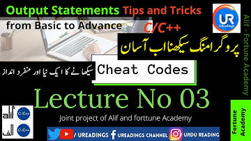 Standard Output Statements in C Program | function in C Program | printf