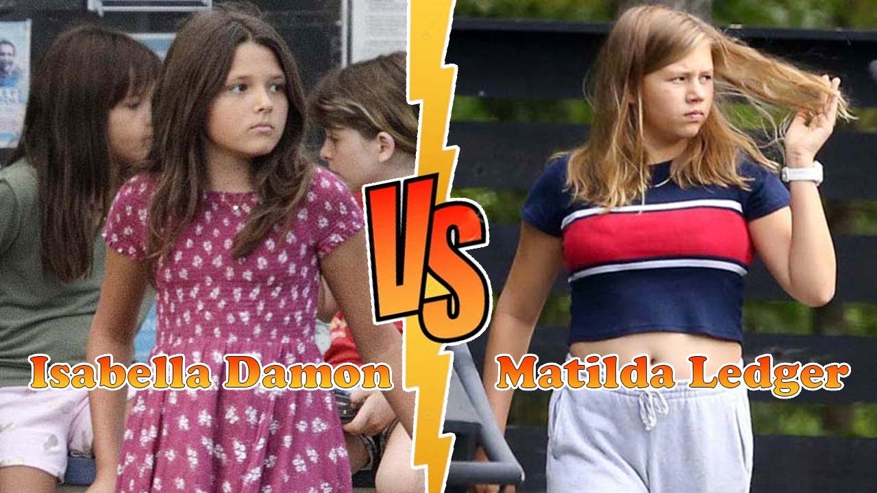 Matilda Ledger VS Isabella Damon (Matt Damon's Daughter)Transformation ★ From Baby To Now