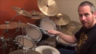 How to play Metallica "Enter Sandman" on Drums