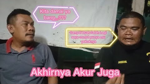 alhamdulillah akhirnya Berdamai!!!! ojol Vs Orang Ambon